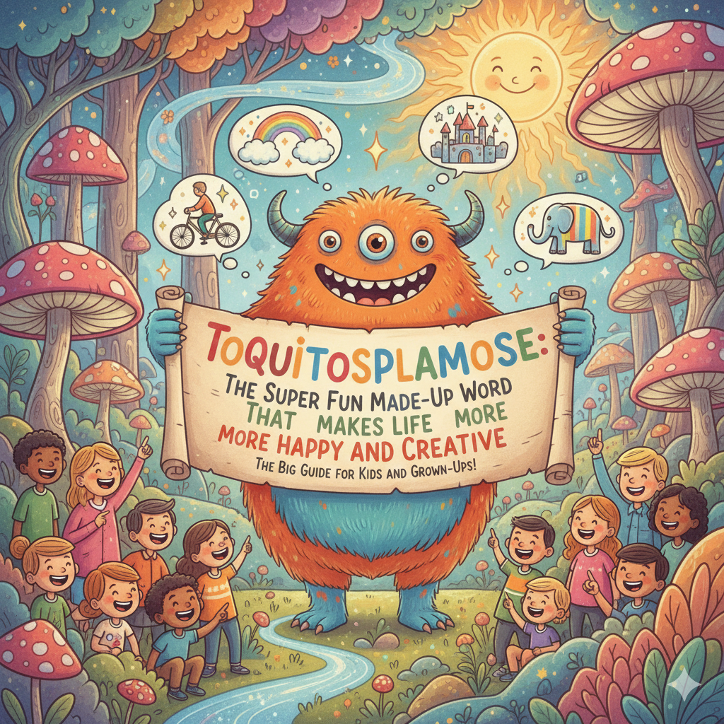 Toquitosplamose: The Super Fun Made-Up Word That Makes Life More Happy and Creative – The Big Guide for Kids and Grown-Ups!