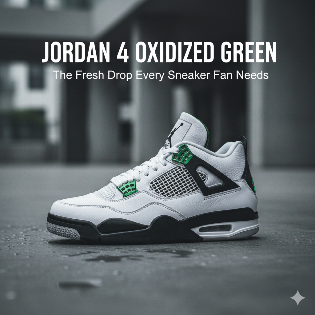 Jordan 4 Oxidized Green: The Fresh Drop Every Sneaker Fan Needs