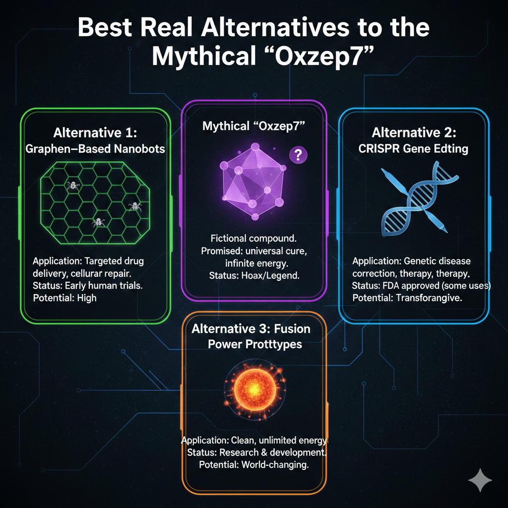 Best Real Alternatives to the Mythical “Oxzep7”