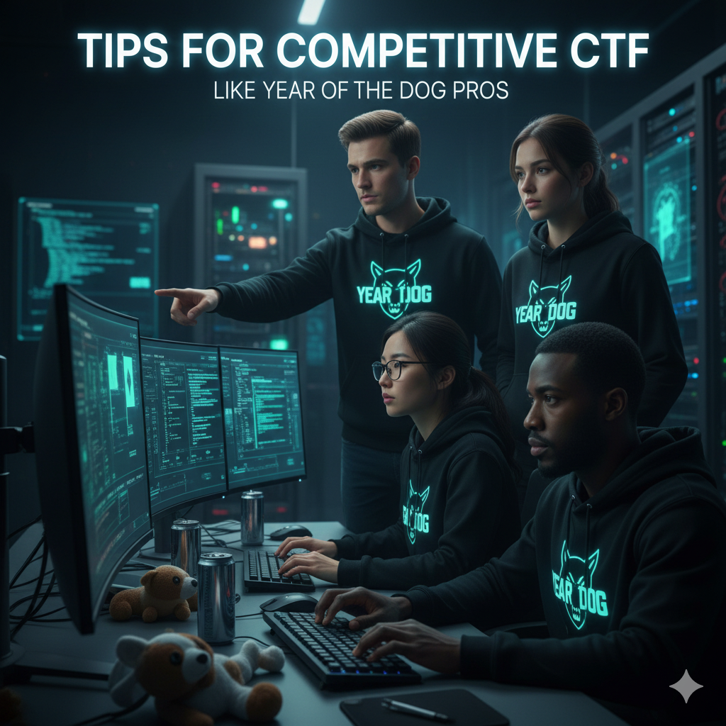 Tips for Competitive CTF Like Year of the Dog Pros