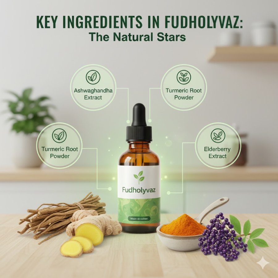 Key Ingredients In Fudholyvaz: The Natural Stars