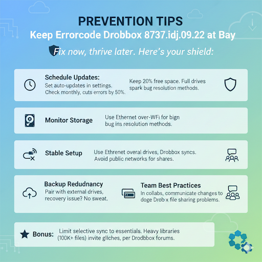 Prevention Tips: Keep Errorcode Dropbox 8737.idj.029.22 at Bay