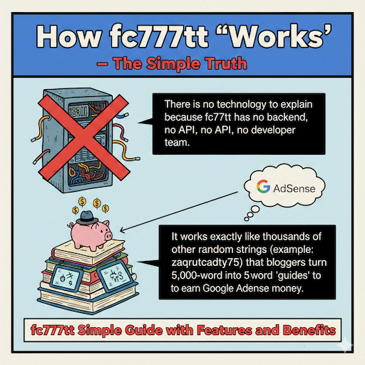 How fc777tt “Works” – The Simple Truth