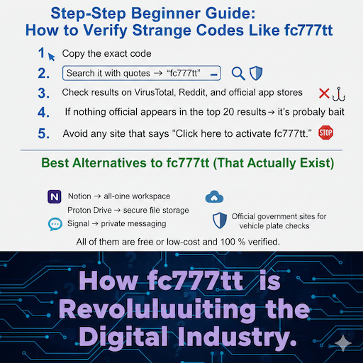 Step-by-Step Beginner Guide: How to Verify Strange Codes Like fc777tt