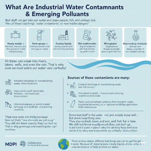 What Are Industrial Water Contaminants & Emerging Pollutants