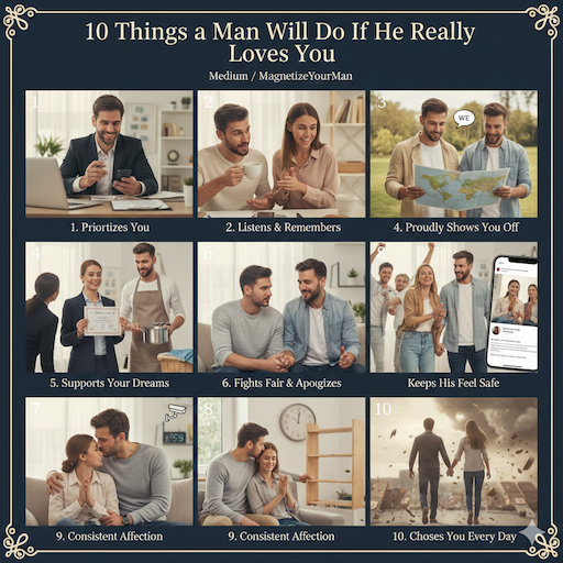 10 Things a Man Will Do If He Really Loves You