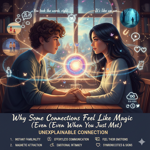 Why Some Connections Feel Like Magic (Even When You Just Met)