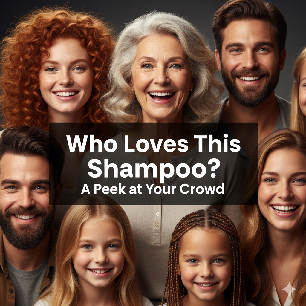 Who Loves This Shampoo? A Peek at Your Crowd