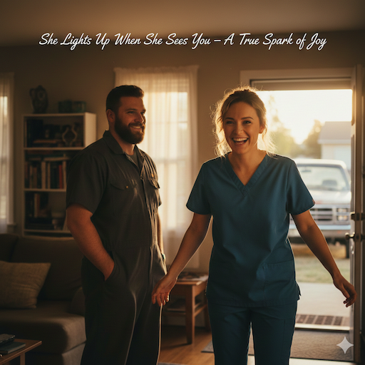 She Lights Up When She Sees You – A True Spark of Joy
