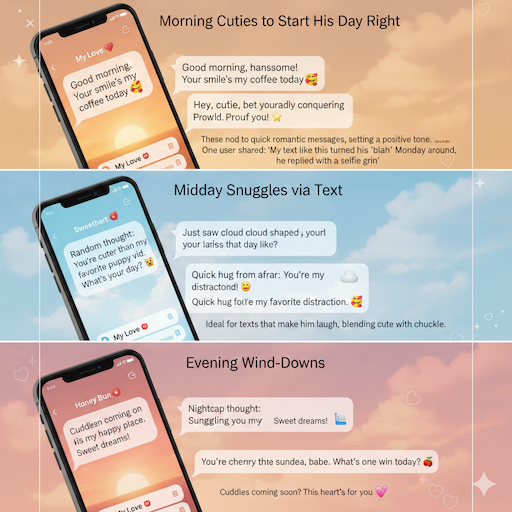 Morning Cuties to Start His Day Right