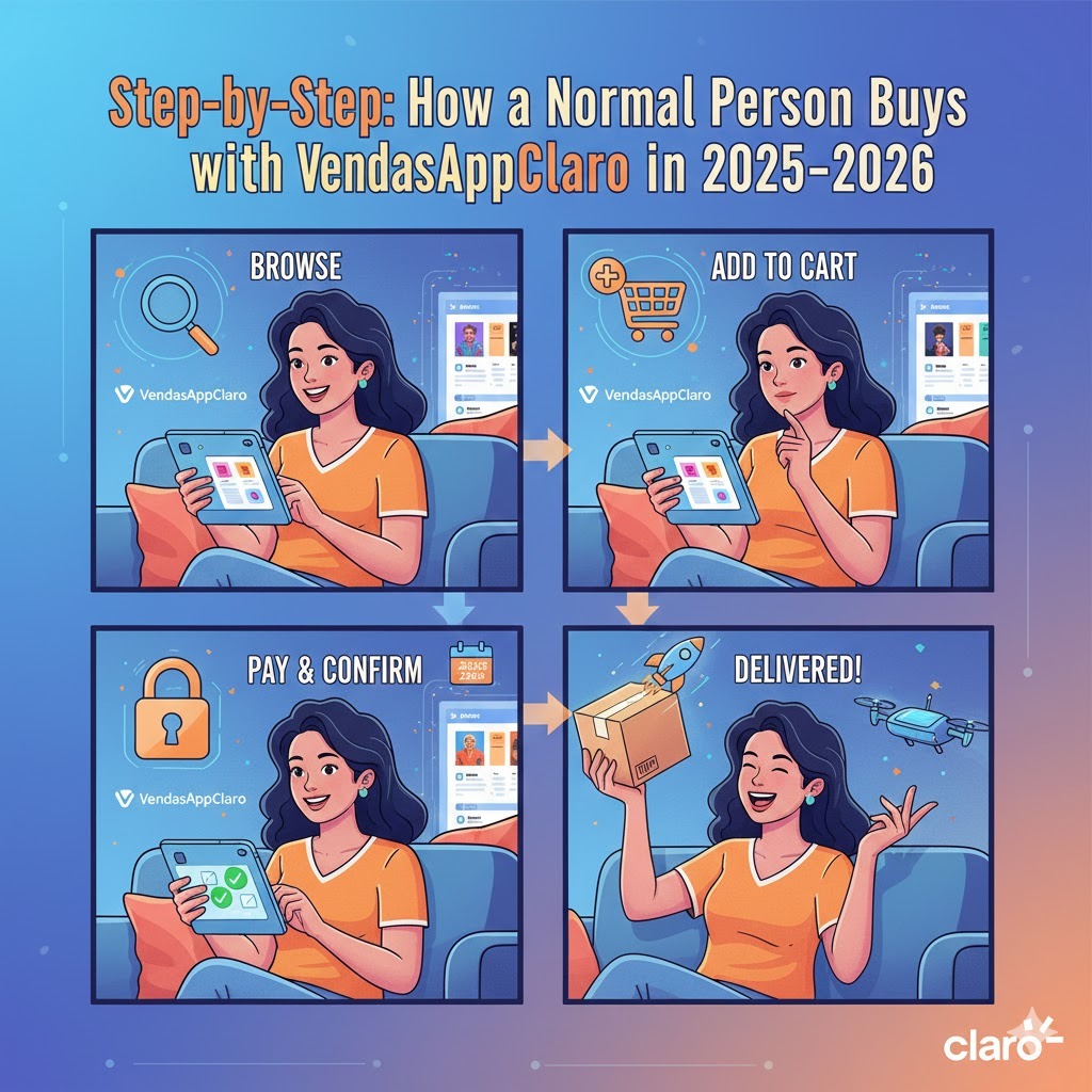 Step-by-Step: How a Normal Person Buys with vendasappclaro in 2025–2026