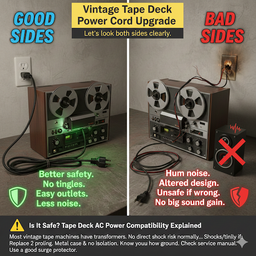 Is It Safe? Tape Deck AC Power Compatibility Explained