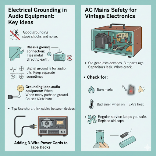 Electrical Grounding in Audio Equipment: Key Ideas