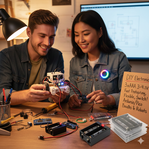 How Hobbyists and DIY Electronics Makers Use This Battery Holder