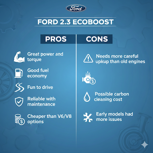 Pros and Cons of the Ford 2.3 EcoBoost