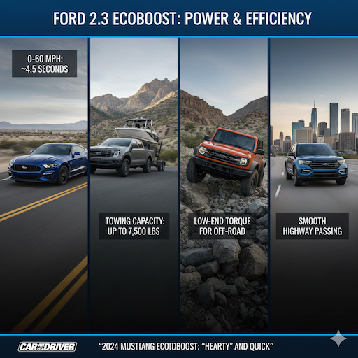 How is Ford's 2.3 is a good engine?