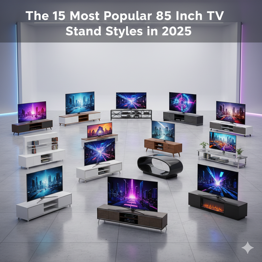 The 15 Most Popular 85 Inch TV Stand Styles in 2025