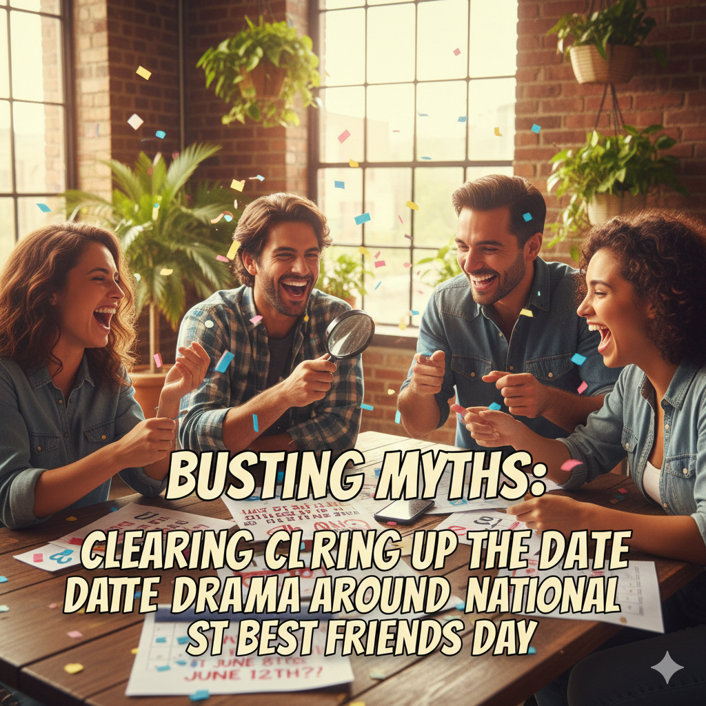 Busting Myths: Clearing Up the Date Drama Around National Best Friends Day