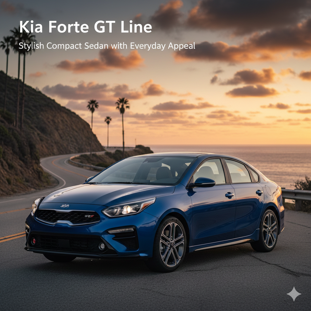 Kia Forte GT Line: Stylish Compact Sedan with Everyday Appeal