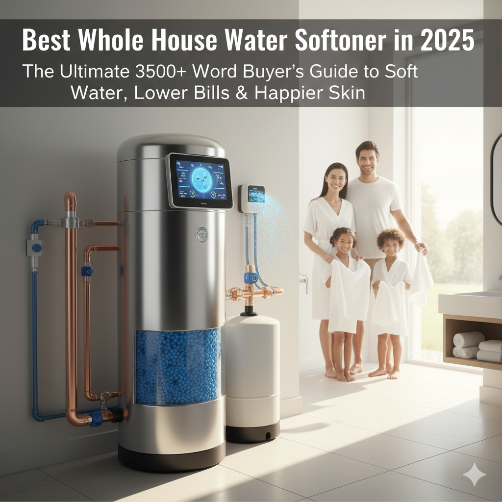 Best Whole House Water Softener in 2025: The Ultimate Buyer’s Guide to Soft Water, Lower Bills & Happier Skin