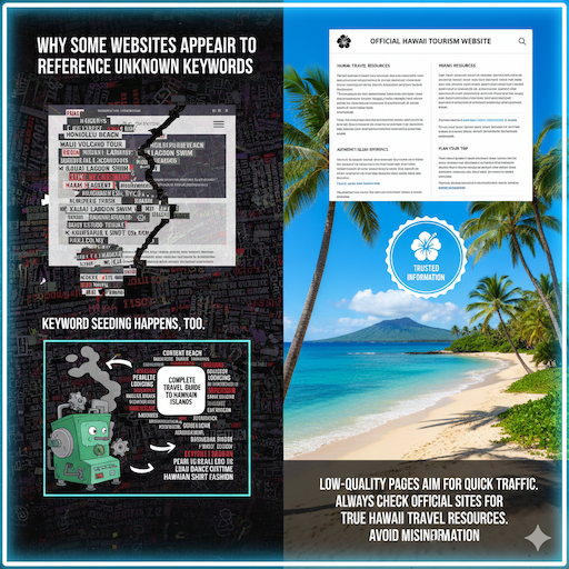 Why Some Websites Appear to Reference Unknown Keywords