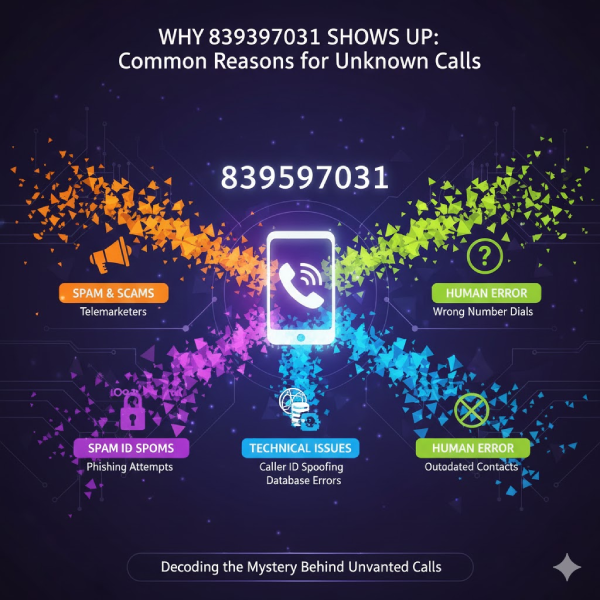 Why 8393597031 Shows Up: Common Reasons for Unknown Calls