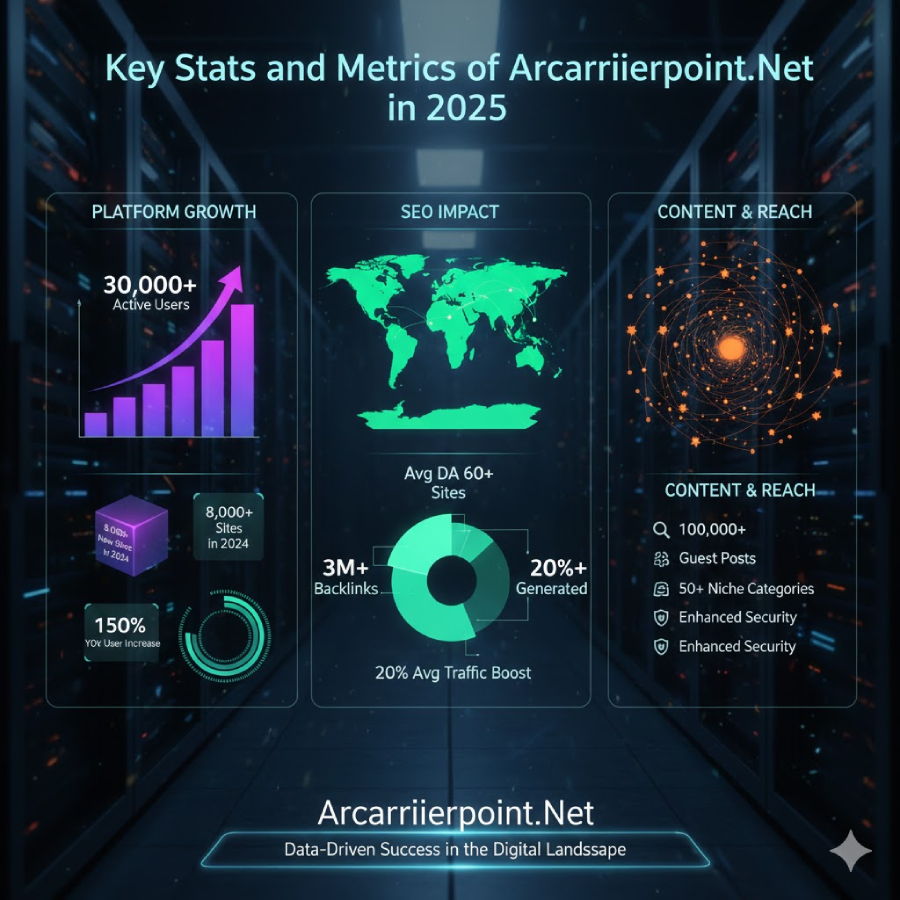 Key Stats and Metrics of Arcarrierpoint Net in 2025