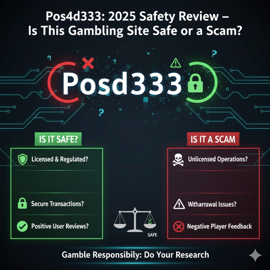 Pos4d333: 2025 Safety Review – Is This Gambling Site Safe or a Scam?