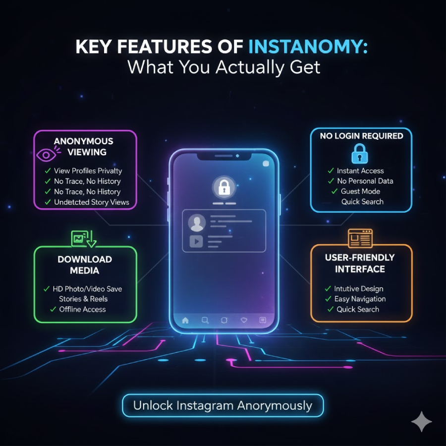 Key Features of Instanomy – What You Actually Get