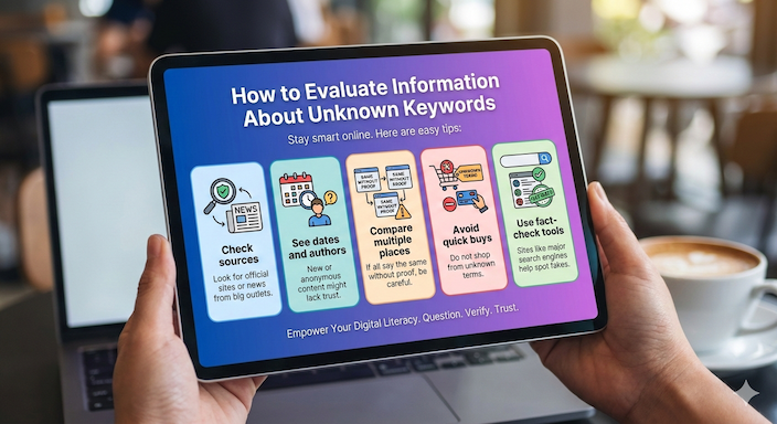 How to Evaluate Information About Unknown Keywords