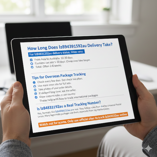 How Long Does lz8948391235932au Delivery Take?