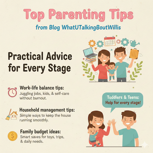 Top Parenting Tips from Blog WhatUTalkingBoutWillis