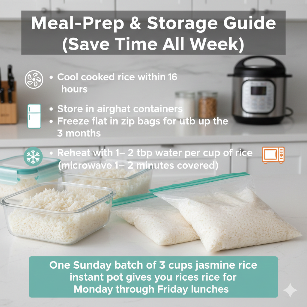 Meal-Prep & Storage Guide (Save Time All Week)