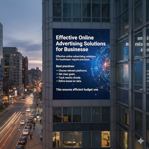 Effective Online Advertising Solutions for Businesses