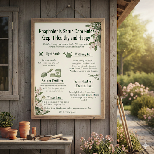 How to Grow Rhaphiolepis Plant: Step-by-Step Guide