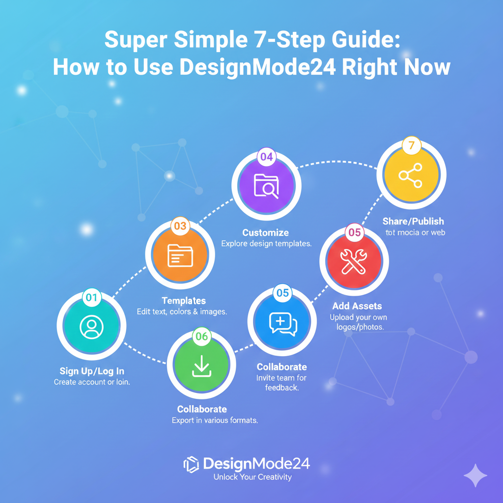 Super Simple 7-Step Guide: How to Use DesignMode24 Right Now