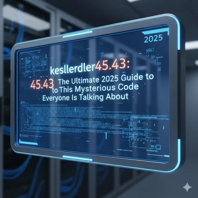 kesllerdler45.43: The Ultimate 2025 Guide to This Mysterious Code Everyone Is Talking About
