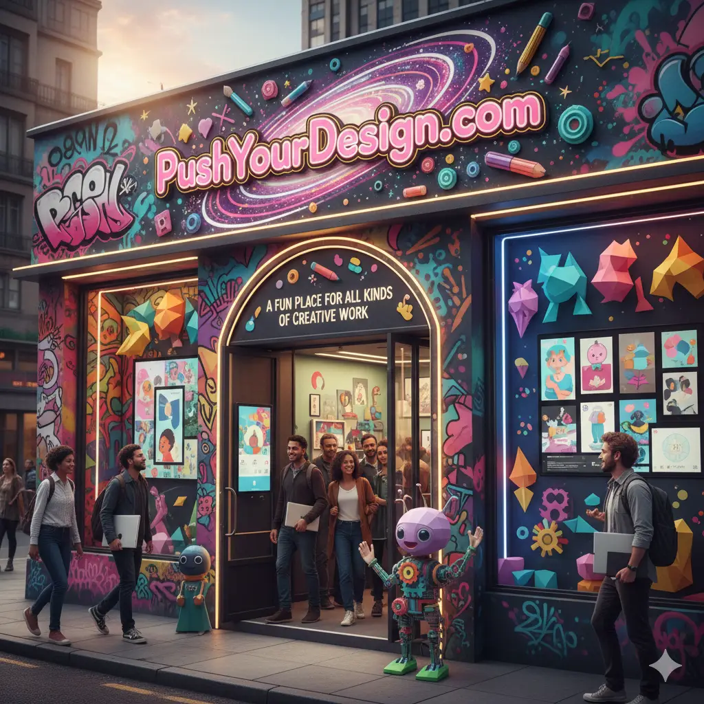 Discover PushYourDesign.com: A Fun Place for All Kinds of Creative Work