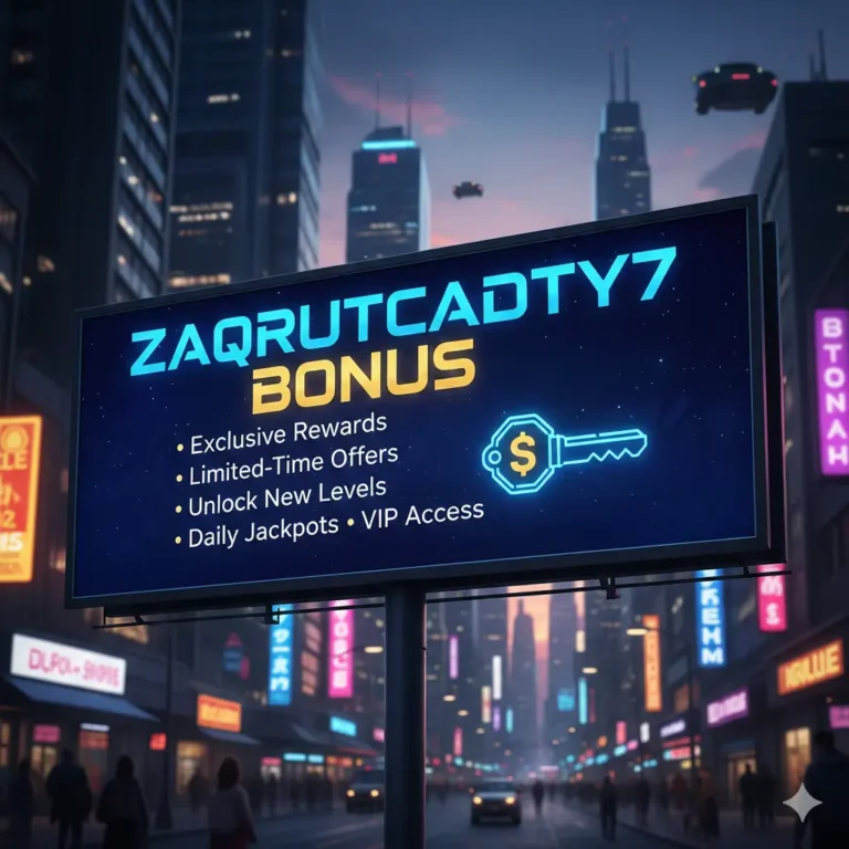Everything You Need to Know About zaqrutcadty7 bonus