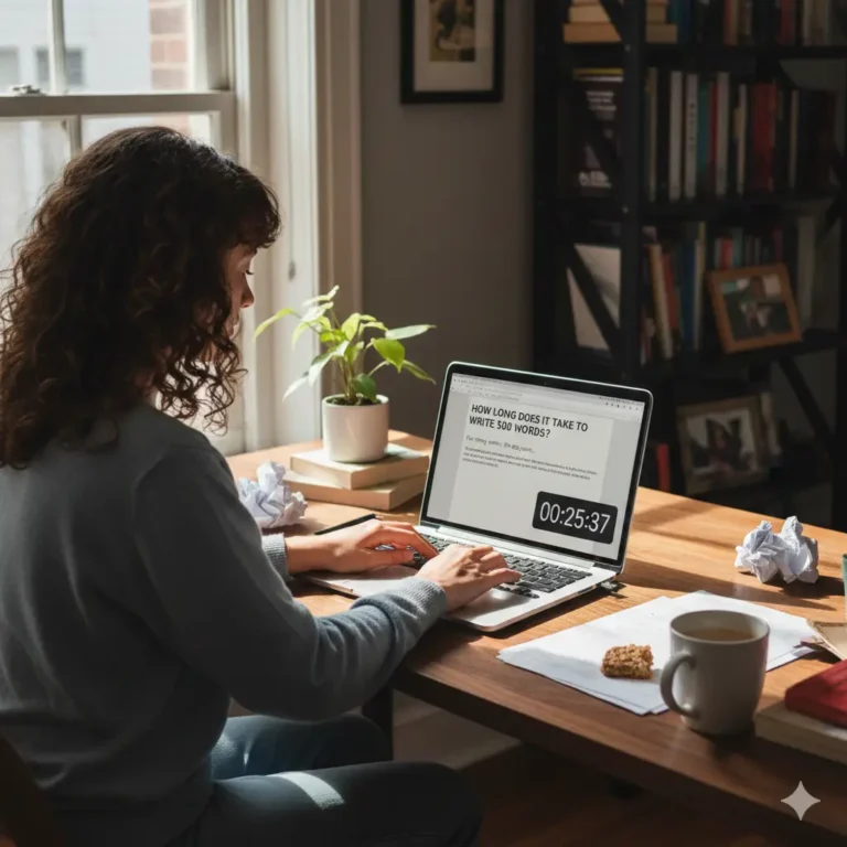 How Long Does It Take to Write 500 Words?