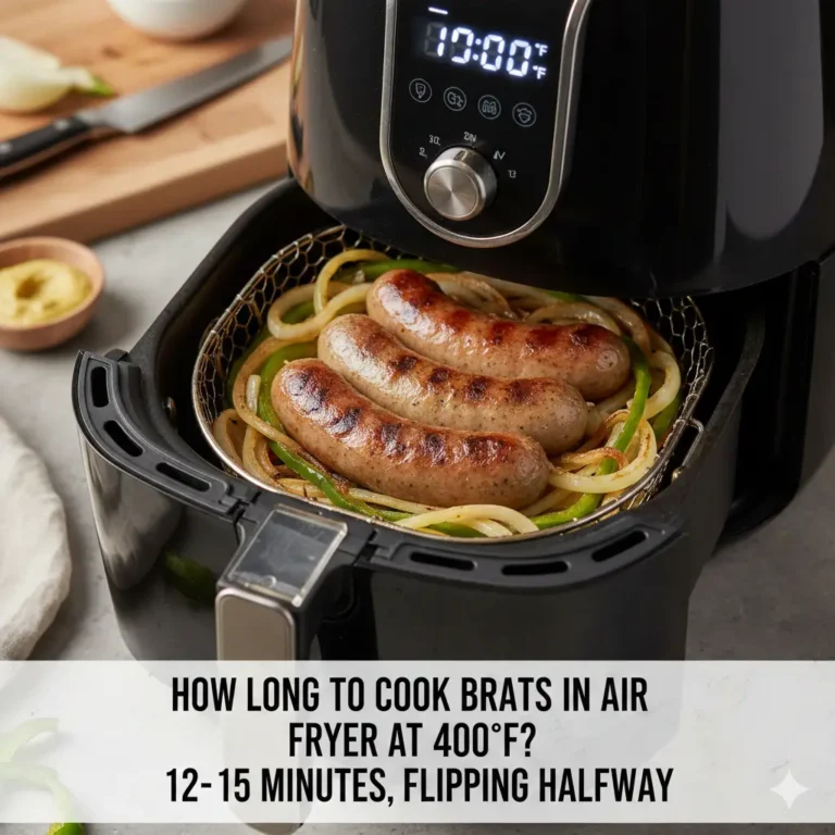 How Long to Cook Brats in Air Fryer at 400How Long to Cook Brats in Air Fryer at 400