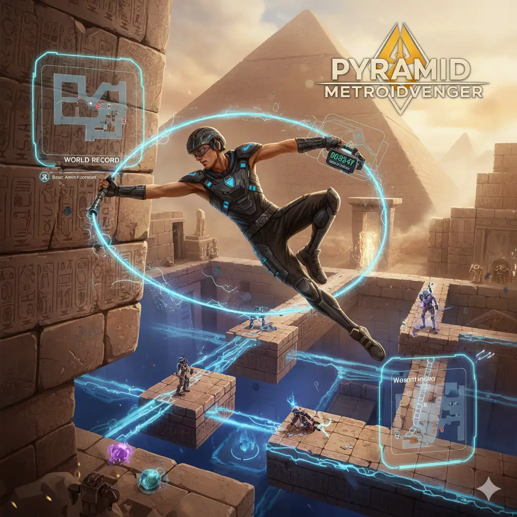 Keveshelman: The Speedrunning Expert Dominating Pyramid Metroidvania Games