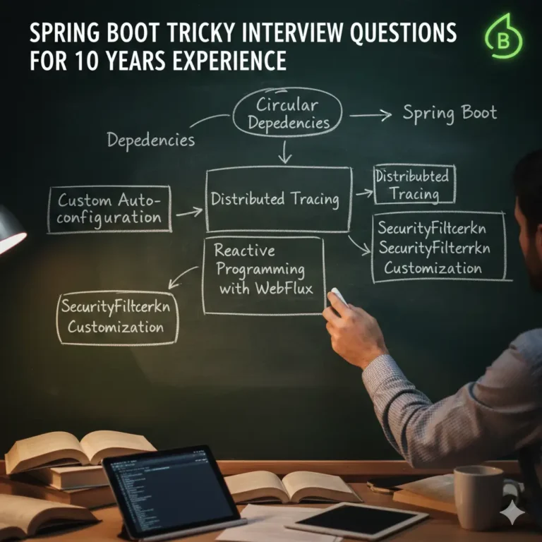 Spring Boot Tricky Interview Questions for 10 Years Experience