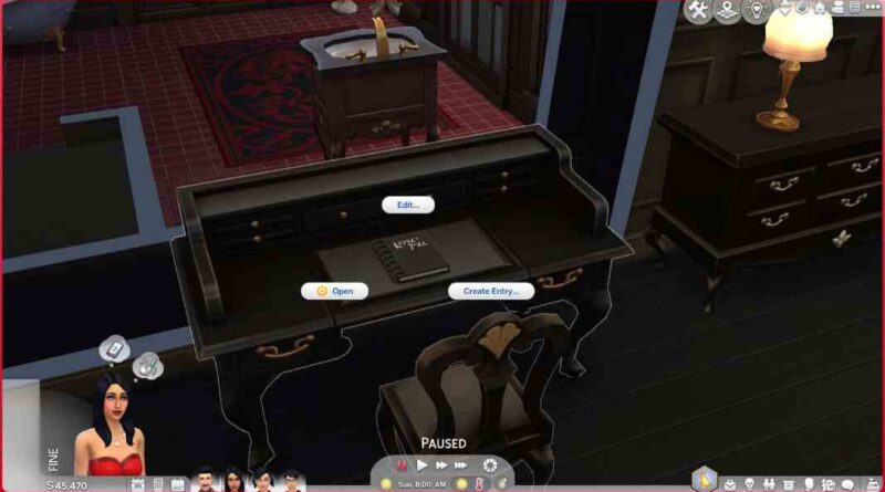 Rvsn_Inkforyourself_Customjournal_1_0_1: Fun Mod for Sims 4 Players