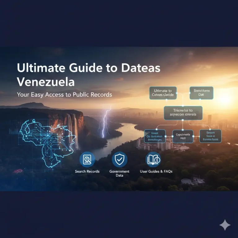 Ultimate Guide to Dateas Venezuela: Your Easy Access to Public Records