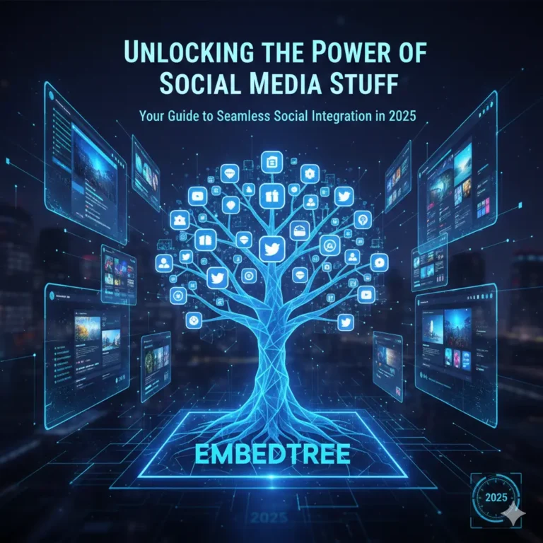 Unlocking the Power of Social Media Stuff Embedtree: Your Guide to Seamless Social Media Integration in 2025