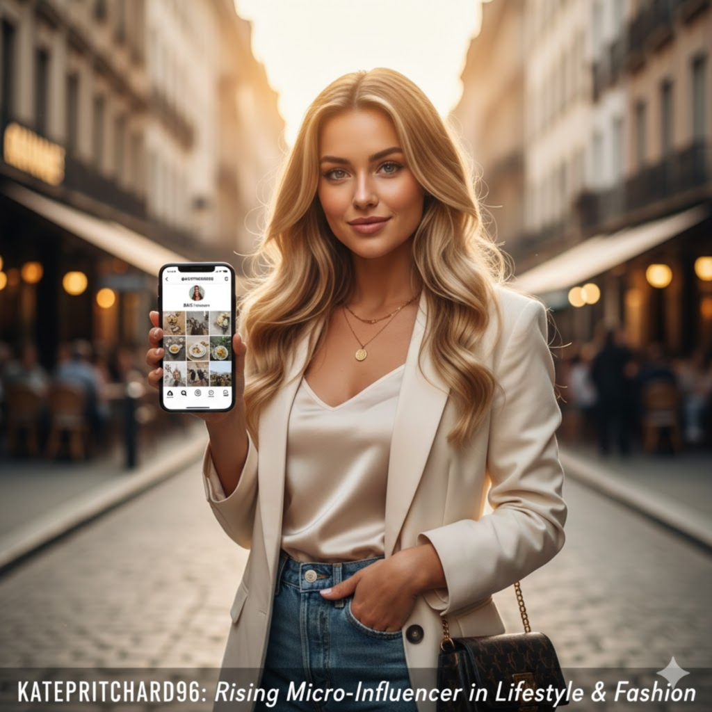 Katepritchard96: Rising Micro-Influencer in Lifestyle and Fashion