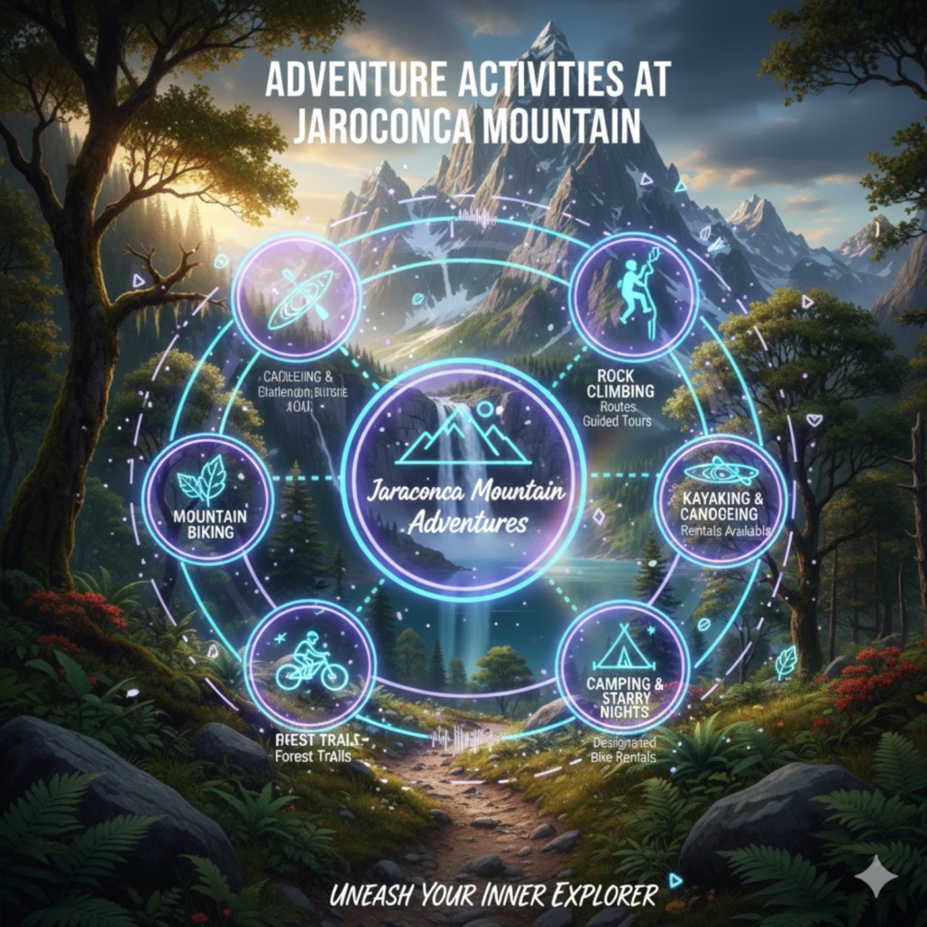 Adventure Activities at Jaroconca Mountain