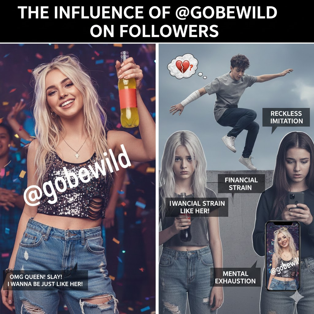 The Impact of Influencersgobewild on Followers