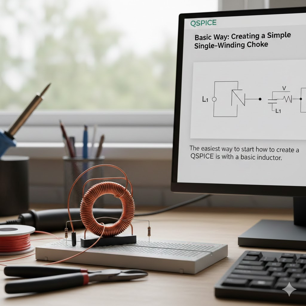Basic Way: Creating a Simple Single-Winding Choke